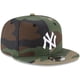 thumbnail image 3 of Gorra New Era MLB 9Fifty Camo ajustable con cierre a presión - Yankees, 3 of 5