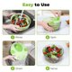 thumbnail image 5 of Ensaladera giratoria Vihoom 4.4 QT con cuenco y cesta, 5 of 6