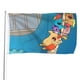 thumbnail image 1 of Hámsters de Hamsterdale Bandera impresa con temática, regalo perfecto para fanáticos, amigos y familiares, y adecuada para actividades al aire libre e interiores, decoraciones de fiesta. 60*90CM, 1 of 6