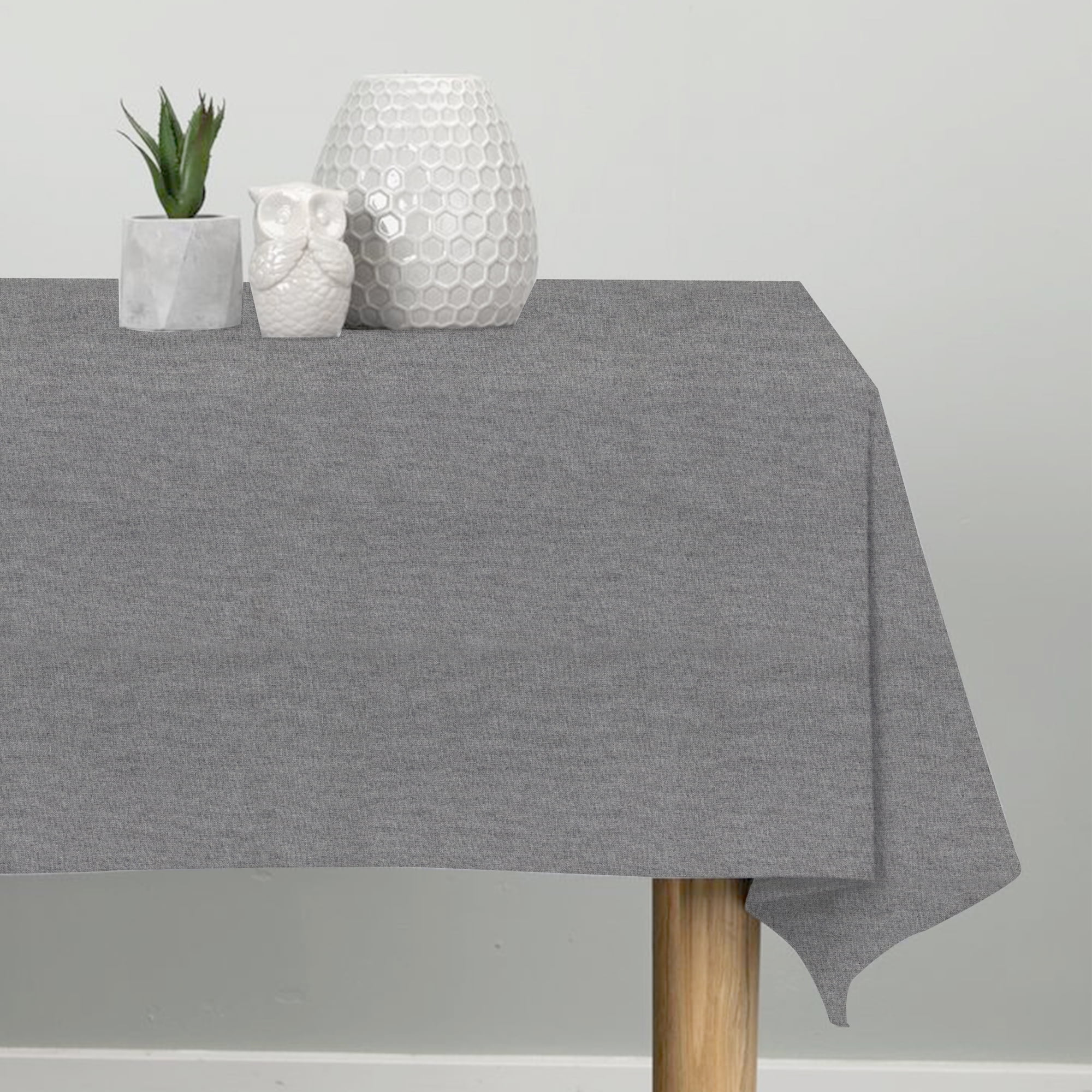 Homewell - Mantel De Algodón 150*210cm Gris