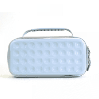 Genérico - Funda Protectora Rígida Para Nintendo Switch Modelo Oled - Bolsa De Almacenamiento Portátil De Viaje Con Funda Duradera Compatible Con La Consola Ns Switch-Gris