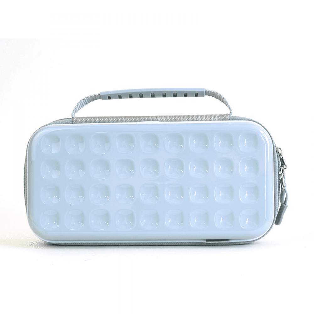 Genérico - Funda Protectora Rígida Para Nintendo Switch Modelo Oled - Bolsa De Almacenamiento Portátil De Viaje Con Funda Duradera Compatible Con La Consola Ns Switch-gris