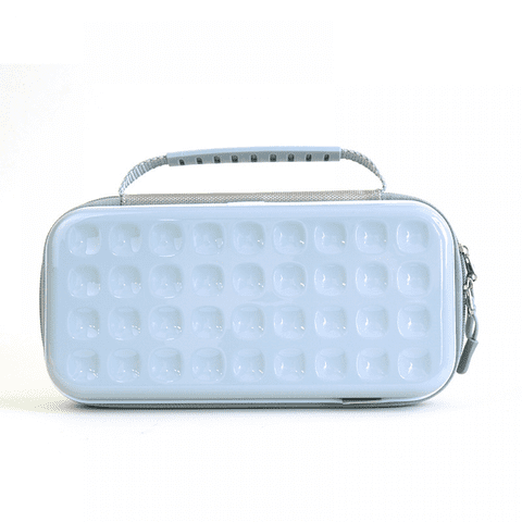 Genérico - Funda Protectora Rígida Para Nintendo Switch Modelo Oled - Bolsa De Almacenamiento Portátil De Viaje Con Funda Duradera Compatible Con La Consola Ns Switch-Gris