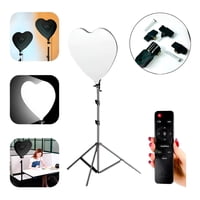 Aspor - Panel Iluminacion Luz Led Fotografia Tripode Control Corazon