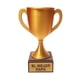 thumbnail image 1 of Trofeo Decorativo El Mejor Papá para Regalo Día Del Padre, 1 of 3