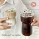 thumbnail image 3 of Set 2 Vasos Vidrio Estriado Mediano 250ml Bebidas y Cafe, 3 of 7