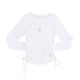 thumbnail image 1 of Polera Niña Teen M/L Rib Amarras Blanco Corona, 1 of 5