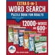 thumbnail image 1 of Extra 6-in-1 Collection Word Search Puzzle Book for Adults: 12000+ Words and 600+ Puzzles. Big Pack, 1 of 1