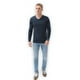 thumbnail image 2 of Polera Hombre Manga Corta Cuello Redondo Azul Marino Talla XL, 2 of 3