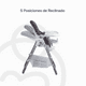 thumbnail image 5 of Silla De Comer Snack Lx Gris, 5 of 8
