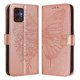 thumbnail image 1 of Funda cartera mariposa para Samsung Galaxy XCover7 Pro con soporte y ranuras para tarjetas Oro rosa, 1 of 5