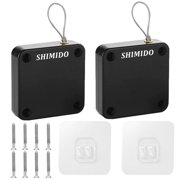Cierrapuertas automático con mosquitera SHIMIDO mejorado de 1 kg (paquete de 2)