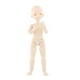thumbnail image 3 of OB28cm 1/6 Piezas De Cuerpo De Muñeca Articuladas Sin Pintar Juguete DIY Cuerpo Completo, 3 of 3