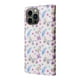 thumbnail image 5 of FOXDOCK Funda Tipo Cartera Floral para iPhone 13 Pro ,Funda con Tapa de Cuero PU, Protección Antigolpes con Ranuras para Tarjetas y Soporte, 5 of 5