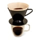 thumbnail image 2 of Cono Fino para Preparar Café por Vertido, Tamaño Número 2, Negro, Prepara de 2 a 6 Tazas, Juego de 2, 2 of 4