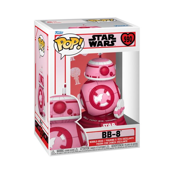 Figura de San Valentín BB-8 de Funko Pop Star Wars