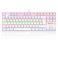 Redragon - Teclado Gamer Kumara 2 K552R-Sp Rainbow Switch Red Blanco