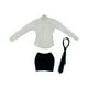 thumbnail image 1 of 3x 1:6 Camisa Con Corbata Y Falda Corta Para Figuras De Soldadas Femeninas Modelo De Muñecas De 12", 1 of 3