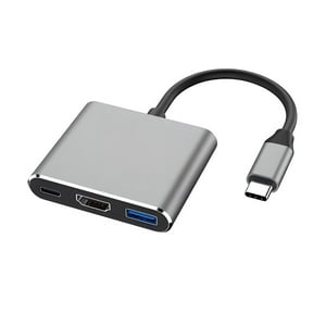 Eon - Adaptador Usb-C A Hdmi 4K Con Usb 3.0 Y Carga Pd