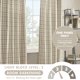 thumbnail image 5 of Cortina Madison Park 127x241 cm Natural con Pestaña Superior, 5 of 9