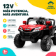 thumbnail image 5 of Auto Eléctrico Buggy Niños A Bateria Little Monkey 12V Rojo, 5 of 8