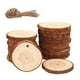 thumbnail image 4 of 10 Piezas De Piezas De Madera Redonda Rebanadas Chuchería Taza De Madera Estera Decoración De La Pared Con Cuerda, 4 of 5