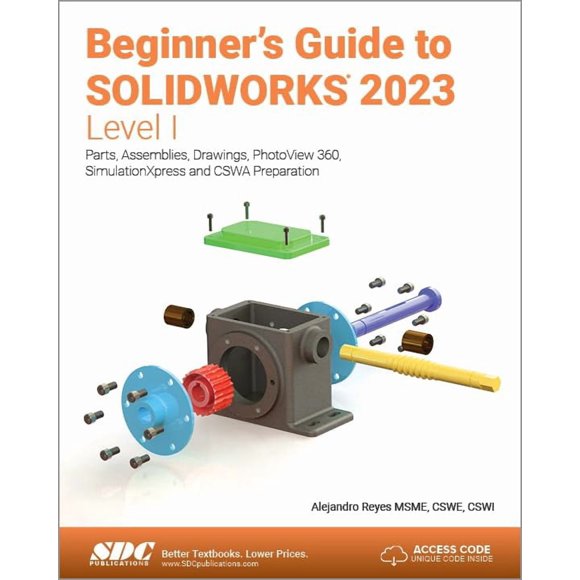Libro CRC Press SOLIDWORKS 2023 – Guía Nivel I