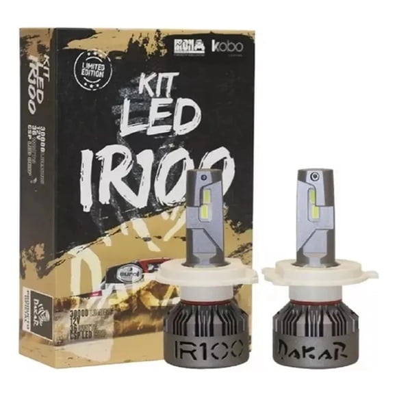 Kit Ampolletas Turbo Led Dakar IRX100 H4