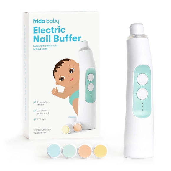 Lima Eléctrica Frida Baby Set Suave para Uñas Niños