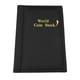 thumbnail image 1 of 120 Portamonedas Colector de dinero Dinero de bolsillo PU Cuero Álbum Libro Negro, 1 of 3