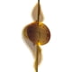 thumbnail image 2 of Reloj Pared Hojas Doradas Decorativo Hogar Moderno Jhn, 2 of 3