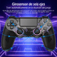 thumbnail image 4 of Mando para PS4/Slim/Pro, Mando Inalámbrico con luz, con Doble Vibración y Giroscopio de 6 Ejes., 4 of 7