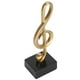 thumbnail image 4 of Estatua de nota musical, escultura, figura, símbolo, adornos, decoración para el hogar, oficina, escritorio, 4 of 11