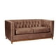 thumbnail image 2 of Sofa Roma 2C Cuero Colorado Caramelo, 2 of 5