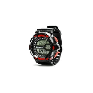 Dblue - Reloj Deportivo Digital Sumergible 30Mts Color Rojo - Puntostore
