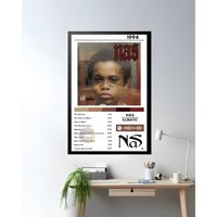 Genérico - Cuadro Nas Illmatic 38X52 Cm