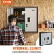 thumbnail image 2 of Armario de pared VEVOR, plegable, de metal, para garaje, 240 kg, color negro, 2 of 3