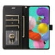 thumbnail image 2 of FOXDOCK Funda tipo Cartera para Samsung Galaxy A51 4G – Cubierta de Cuero PU con Múltiples Ranuras, Bolsillo para Efectivo y Correa de Muñeca, 2 of 6