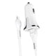 thumbnail image 2 of Cargador para Auto Hoco Z31 QC 3.0 Cable Micro USB Blanco, 2 of 3