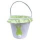 thumbnail image 2 of Canvas Easter Bunny Basket Tote Bag Regalo Juguetes Para Festival Caza Candy Green, 2 of 5