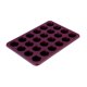 thumbnail image 1 of Molde para magdalenas KitchenAid, 24 tazas, antiadherente, acero aluminizado, remolacha, 1 of 3