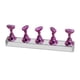 thumbnail image 4 of Soporte De Acrílico Para Práctica De Uñas, Soporte De Exhibición Para Exhibición De Dedos, Maquillaje, Galvanoplastia, Rosa, 4 of 5