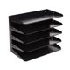 thumbnail image 5 of Organizador de Archivadores para Escritorio Huron con Bandeja Horizontal para Cartas, 5 of 5