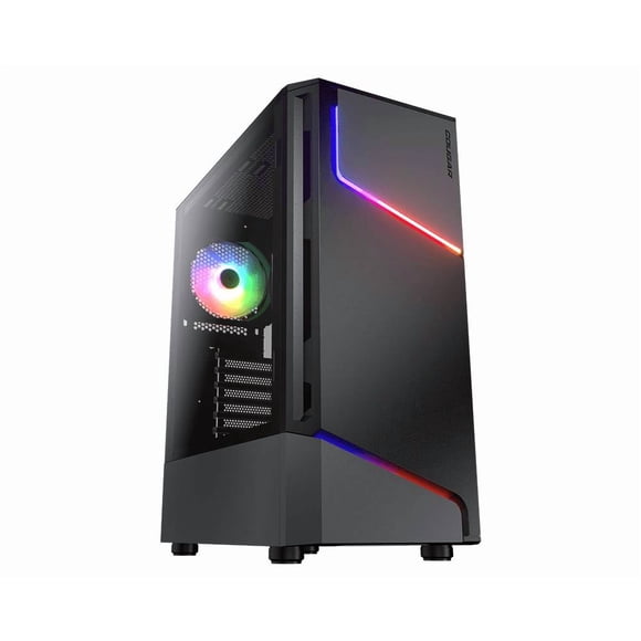 Gabinete Gamer Cougar MX360 RGB Mid Tower ATX Vidrio Templado - CGR-5CC6G-RGB
