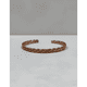 thumbnail image 3 of Pulsera de cobre puro trenzada terapéutica artesanal ajusta, 3 of 3