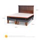 thumbnail image 3 of Cama Europea Bee Comfort 2 Plaza Base Dividida, 3 of 9
