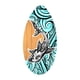 thumbnail image 3 of Tabla de skimboard de madera, de pie, para deportes acuáticos, para playa, arena, tabla de surf pequeña para principiantes, hombres, mujeres, niños y, 3 of 5