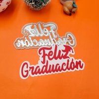 Troqueles Feemkota Feliz Graduación Acero Al Carbono Para Manualidades