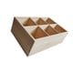 thumbnail image 2 of Portalápices De Madera Organizador Duradero Multiusos De 6 Compartimentos Para Marcador, 2 of 5