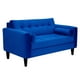 thumbnail image 2 of Sofa Retro 2C Felpa 00 Azul Rey, 2 of 6